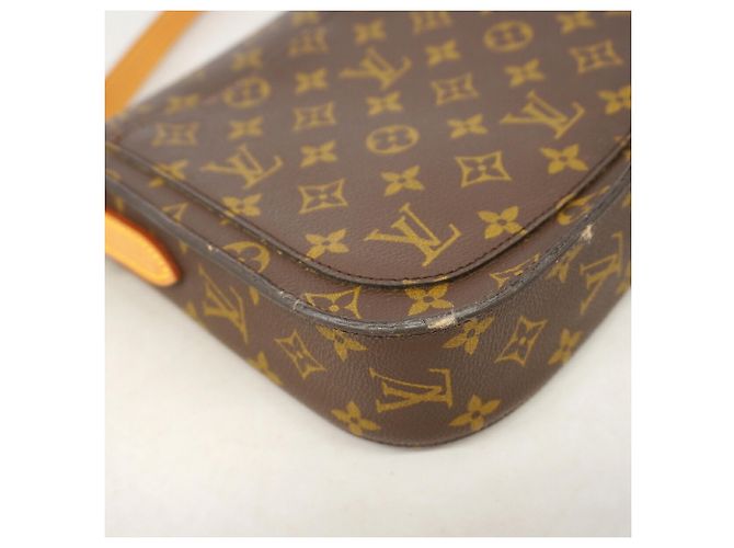 Sac à épaule Louis Vuitton Monogram Saint Cloud GM Marron - vue 6