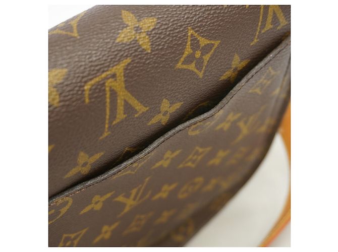 Sac à épaule Louis Vuitton Monogram Saint Cloud GM Marron - vue 8