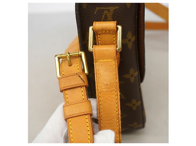 Sac à épaule Louis Vuitton Monogram Saint Cloud GM Marron - vue 9