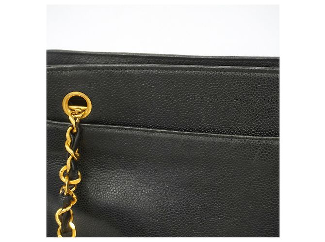 Chanel Triple Coco Chain Tote Bag Schwarz - Ansicht 11