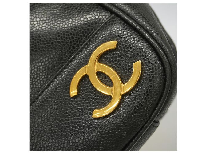 Chanel Triple Coco Chain Tote Bag Schwarz - Ansicht 12