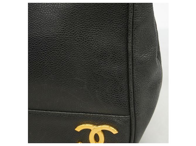 Chanel Triple Coco Chain Tote Bag Schwarz - Ansicht 13