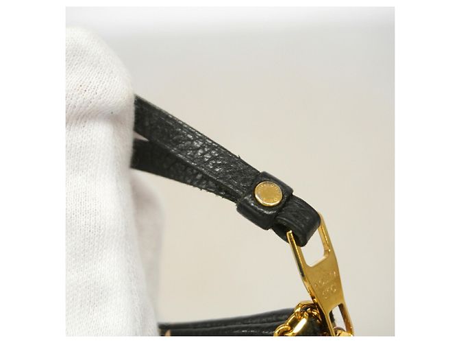 Louis Vuitton Monogram Empreinte Bicolor Pochette Clé Coin Case Nero Beige - vista 7