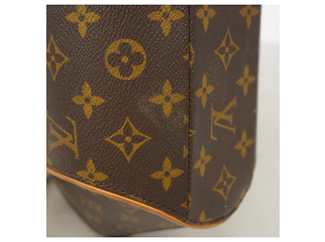 Borsa Louis Vuitton Monogram Ellipse PM Marrone - vista 10