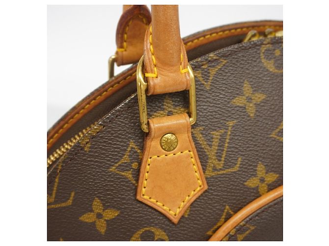 Borsa Louis Vuitton Monogram Ellipse PM Marrone - vista 9