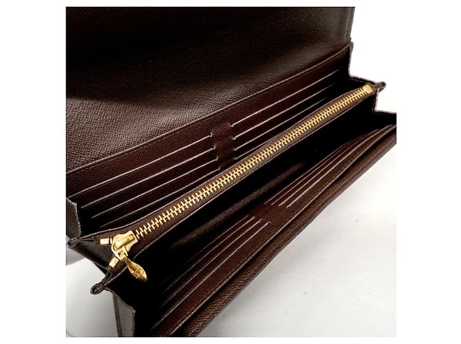 Louis Vuitton Damier Portefeuille Sistina Long Wallet Damier ebene - vista 4