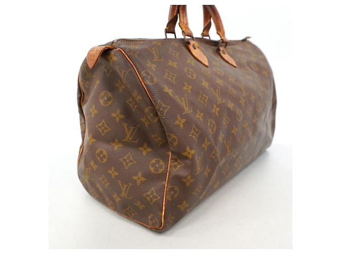 Borsa a mano Louis Vuitton Monogram Speedy 40 Marrone - vista 2