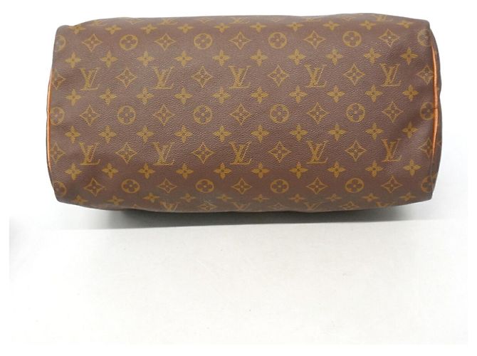 Borsa a mano Louis Vuitton Monogram Speedy 40 Marrone - vista 3