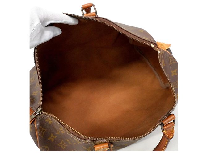 Borsa a mano Louis Vuitton Monogram Speedy 40 Marrone - vista 4