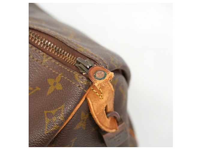 Borsa a mano Louis Vuitton Monogram Speedy 40 Marrone - vista 6