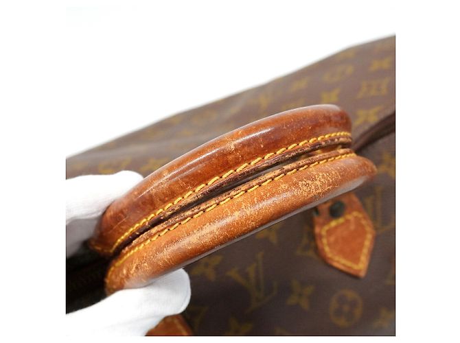 Borsa a mano Louis Vuitton Monogram Speedy 40 Marrone - vista 9