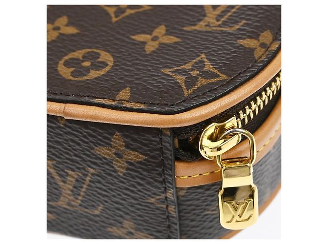 Louis Vuitton Boite Chapeau Coin Purse Monogram Canvas Micro Castaño - vista 6