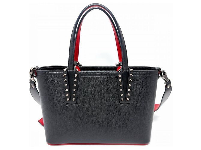 Christian Louboutin Cabata Mini 2-Way Handbag Black - view 3