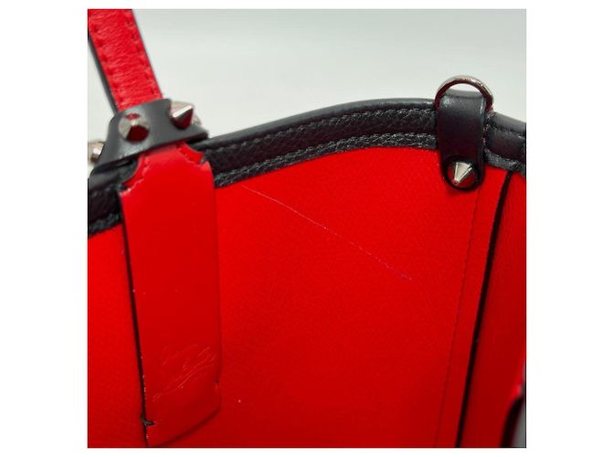 Christian Louboutin Cabata Mini 2-Way Handbag Black - view 6