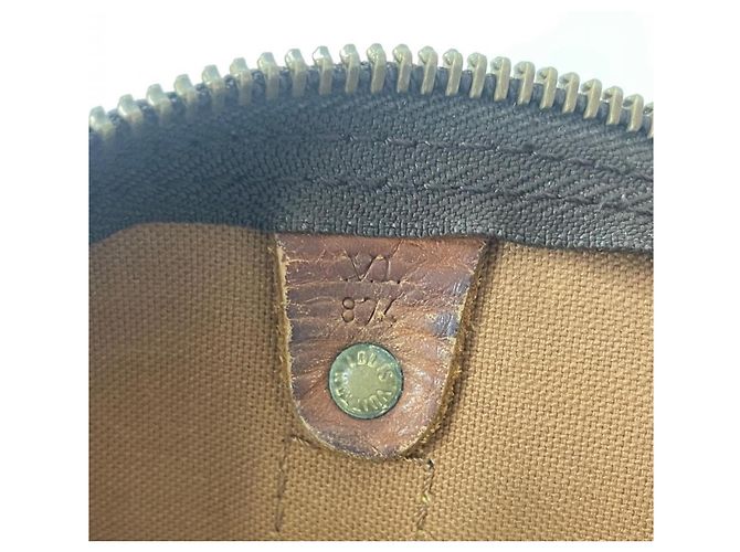 Louis Vuitton Keepall 50 Bandoulière Boston Bag Marrone - vista 10