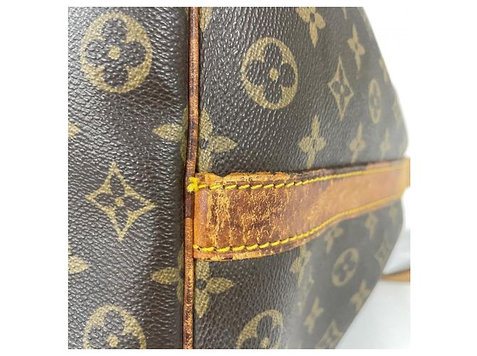 Louis Vuitton Keepall 50 Bandoulière Boston Bag Marrone - vista 5
