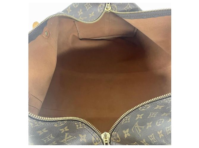 Louis Vuitton Keepall 50 Bandoulière Boston Bag Marrone - vista 9