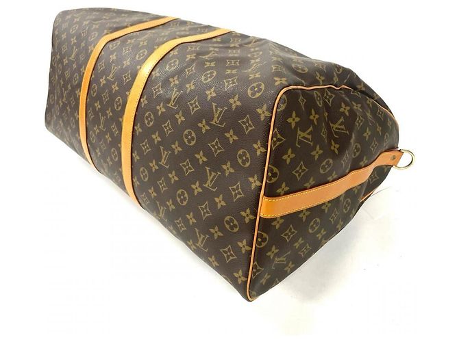 Bolsa Boston Louis Vuitton Keepall 60 em castanho Marrom - vista 3