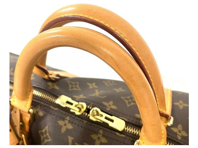 Bolsa Boston Louis Vuitton Keepall 60 em castanho Marrom - vista 5