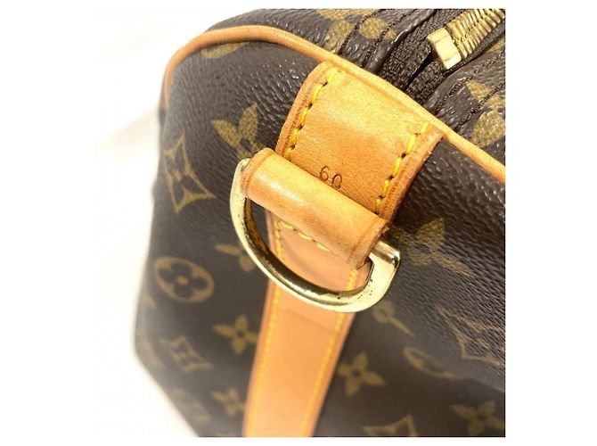 Bolsa Boston Louis Vuitton Keepall 60 em castanho Marrom - vista 7