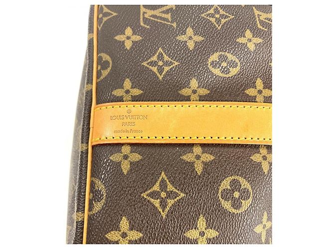 Bolsa Boston Louis Vuitton Keepall 60 em castanho Marrom - vista 8