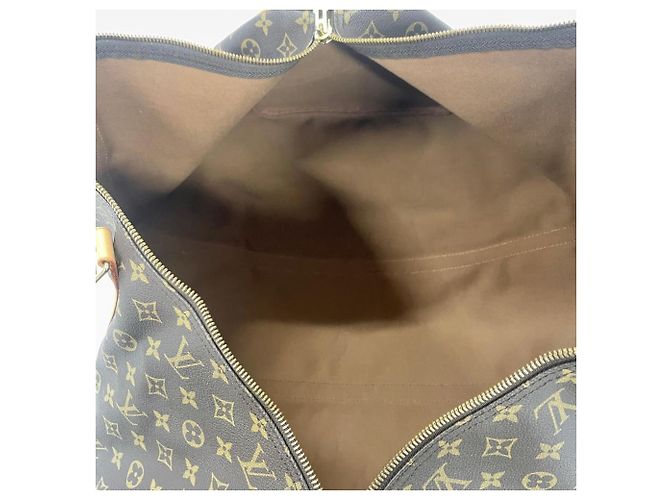 Bolsa Boston Louis Vuitton Keepall 60 em castanho Marrom - vista 9