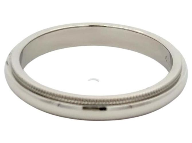Autre Marque Tiffany & Co. Milgrain Ring aus Platin - Ansicht 2