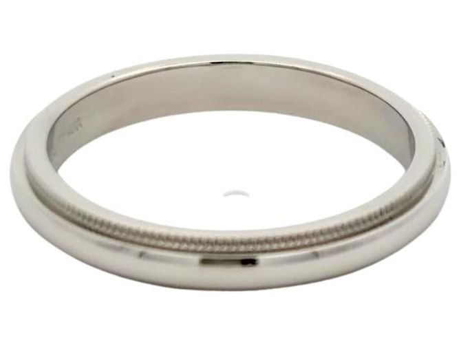 Autre Marque Tiffany & Co. Milgrain Ring aus Platin - Ansicht 4