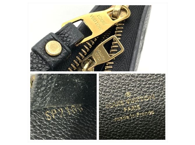 Carteira Longa Louis Vuitton Monogram Empreinte Preto - vista 10