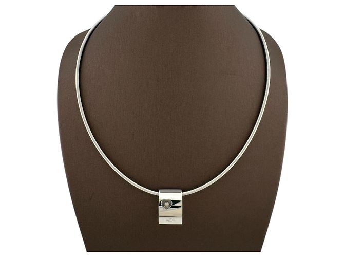 Chopard Happy Diamonds Love Halskette Silber - Ansicht 3