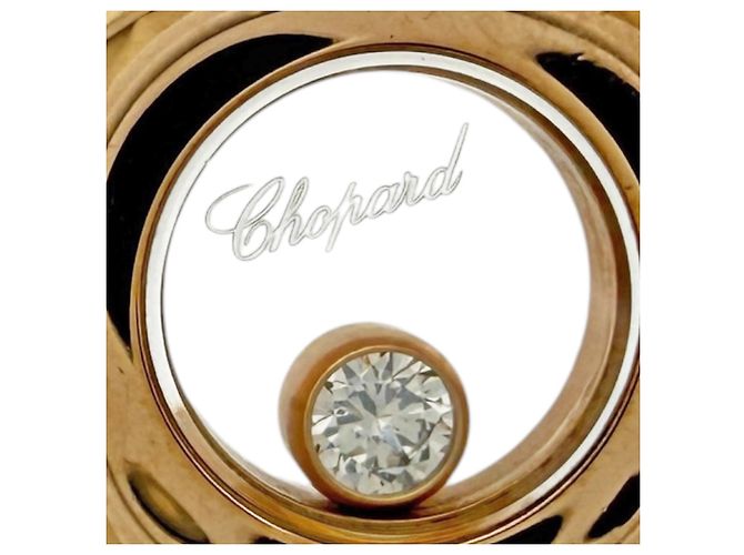 Chopard Happy Diamonds Stecker-Ohrringe Golden - Ansicht 5