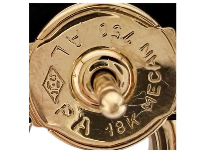 Chopard Happy Diamonds Stecker-Ohrringe Golden - Ansicht 6