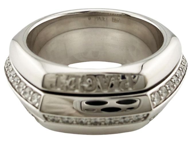 Anello fede Piaget in oro bianco 18K Argento - vista 5