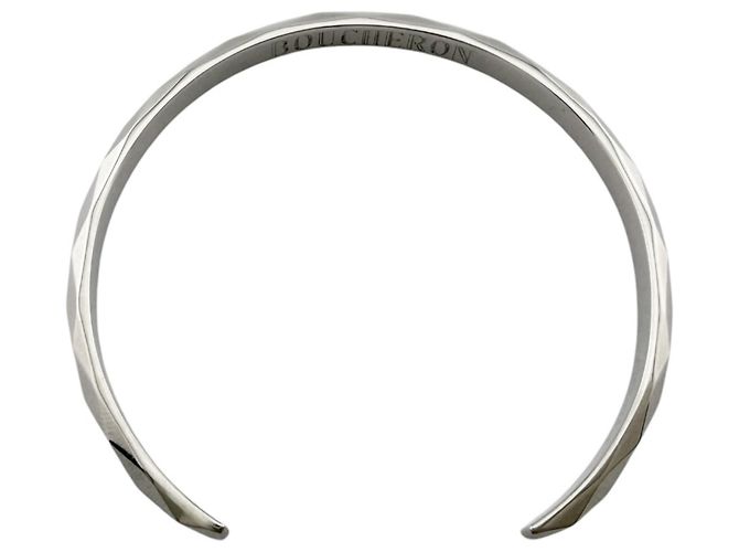 Bangles Boucheron Facette in oro bianco 18K Argento - vista 7