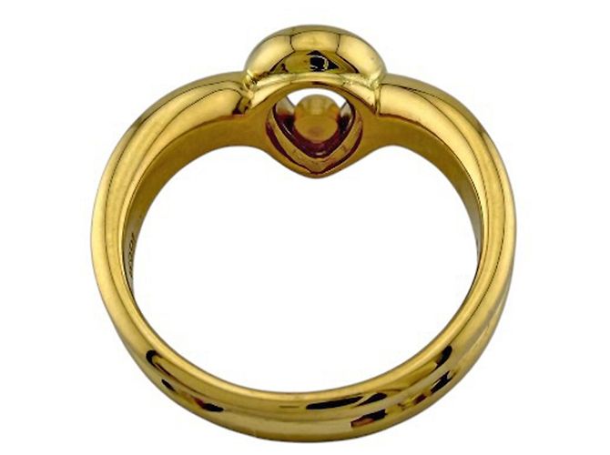 Chopard Happy Diamonds Drop Ring Golden - view 5