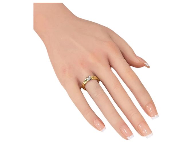 Autre Marque Anello a Fascia Tiffany & Co. in Oro 18K D'oro - vista 2
