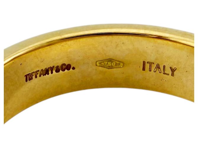 Autre Marque Anello a Fascia Tiffany & Co. in Oro 18K D'oro - vista 7