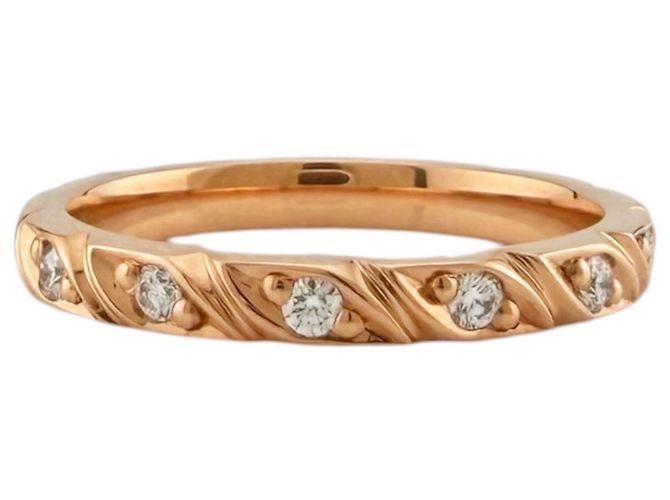 Chaumet Torsade Ring in 18K Roségold Golden - Ansicht 3