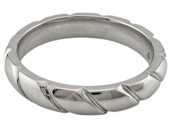 Chaumet Torsade Bandring aus Platin Silber - Ansicht 5