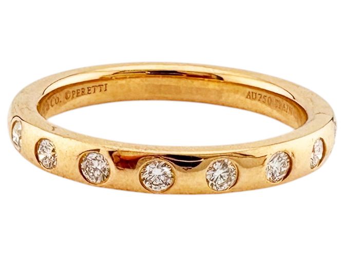 Autre Marque Tiffany & Co. Stacking Ring aus 18K Roségold Golden - Ansicht 5