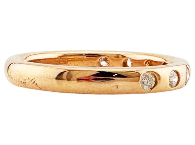 Autre Marque Tiffany & Co. Stacking Ring aus 18K Roségold Golden - Ansicht 6
