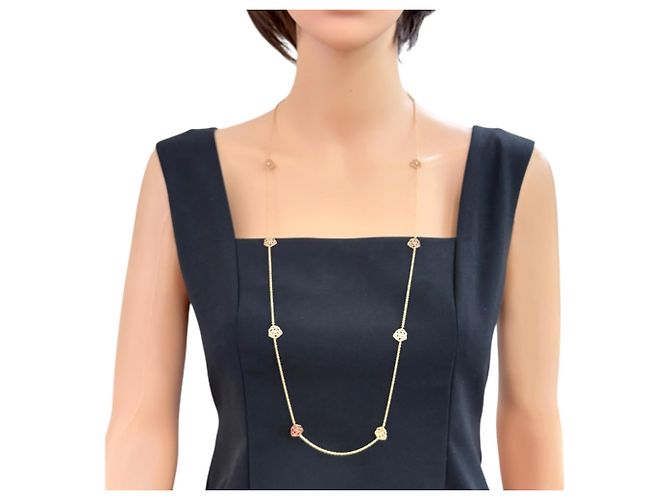 Collar Piaget de oro 18K con diamantes Dorado - vista 2