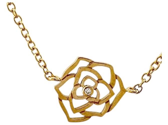 Collar Piaget de oro 18K con diamantes Dorado - vista 8