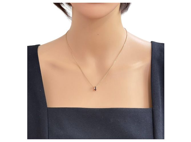Collar Boucheron Quatre Classic Mini Dorado - vista 2