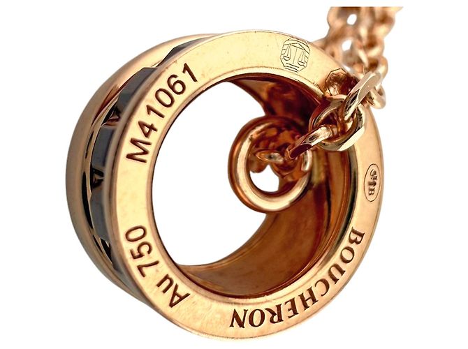 Collar Boucheron Quatre Classic Mini Dorado - vista 5