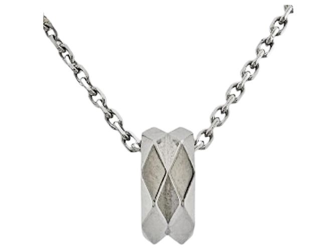 Collana Boucheron Facet in oro bianco 18K Argento - vista 3