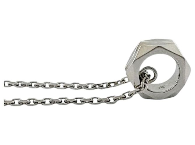 Collana Boucheron Facet in oro bianco 18K Argento - vista 4