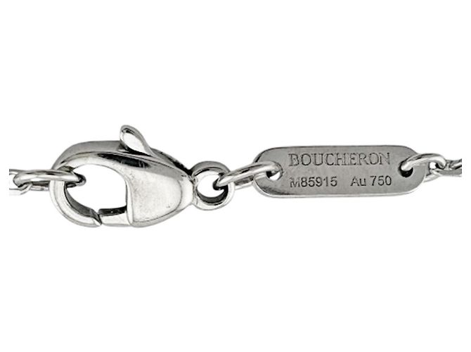 Collana Boucheron Facet in oro bianco 18K Argento - vista 6