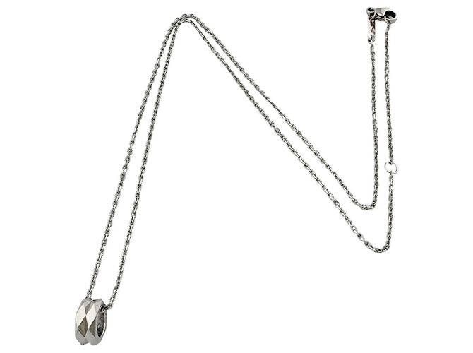 Collana Boucheron Facet in oro bianco 18K Argento - vista 7
