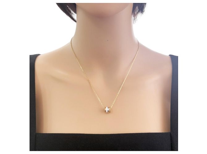 Collana Boucheron Quatre Whites Bianco D'oro - vista 2